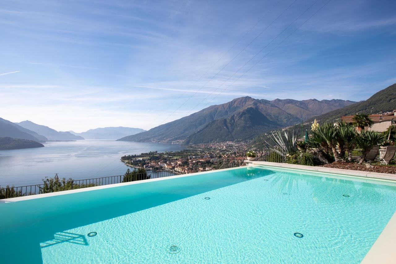 Residence Cafelicita - Promotion - Apartments Lake View - Infinity Pool - Jacuzzi Gravedona Kültér fotó