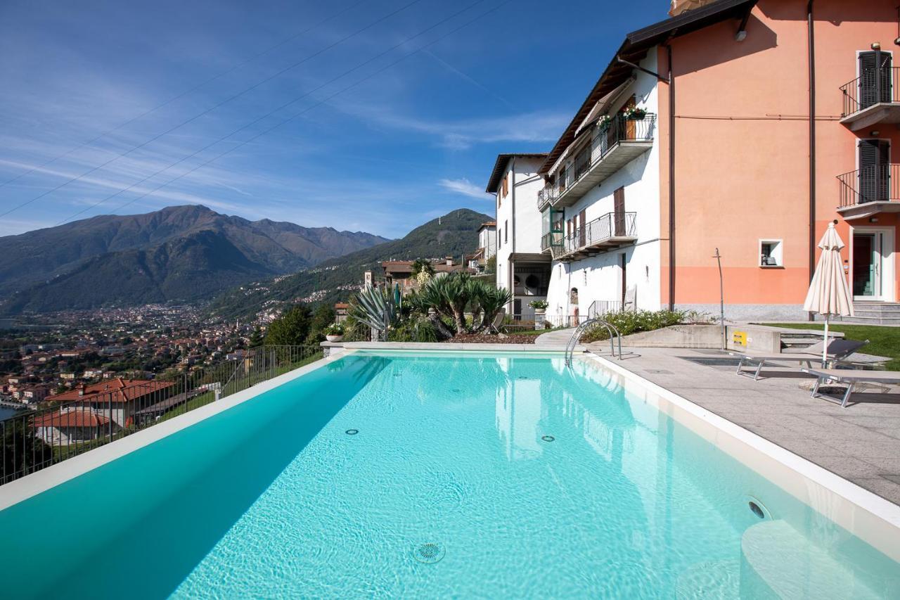 Residence Cafelicita - Promotion - Apartments Lake View - Infinity Pool - Jacuzzi Gravedona Kültér fotó